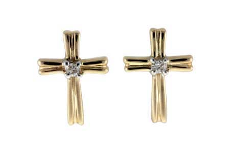 E054-98767: EARRINGS .03 TW