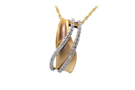 E238-58767: NECKLACE .28 TW