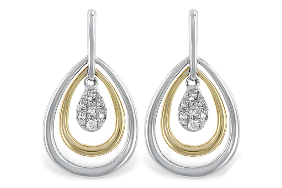 E238-58813: EARRINGS .06 TW