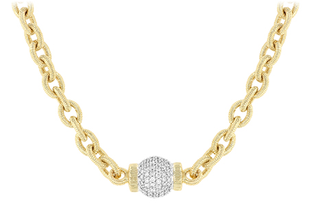 E238-62376: NECKLACE 1.27 TW (17.25 INCHES)