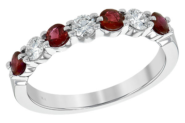 E244-06958: LDS WED RG .48 RUBY .78 TGW
