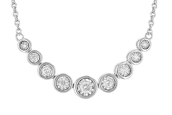 E244-96022: NECKLACE .25 TW (18")