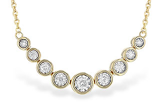 E244-96022: NECKLACE .25 TW (18")