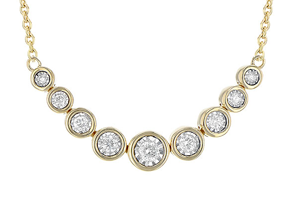 E244-96022: NECKLACE .25 TW (18")