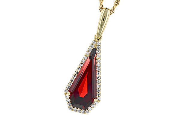 E327-66004: NECK 4.00 GARNET 4.17 TGW