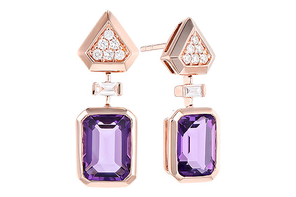 E327-71504: EARR 1.80 TW AMETHYST 1.92 TGW