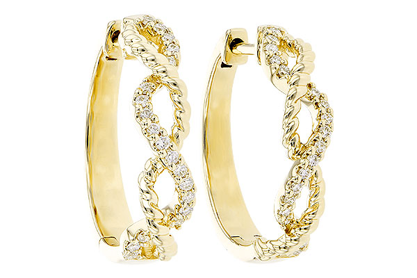 E327-71522: EARRINGS .18 TW