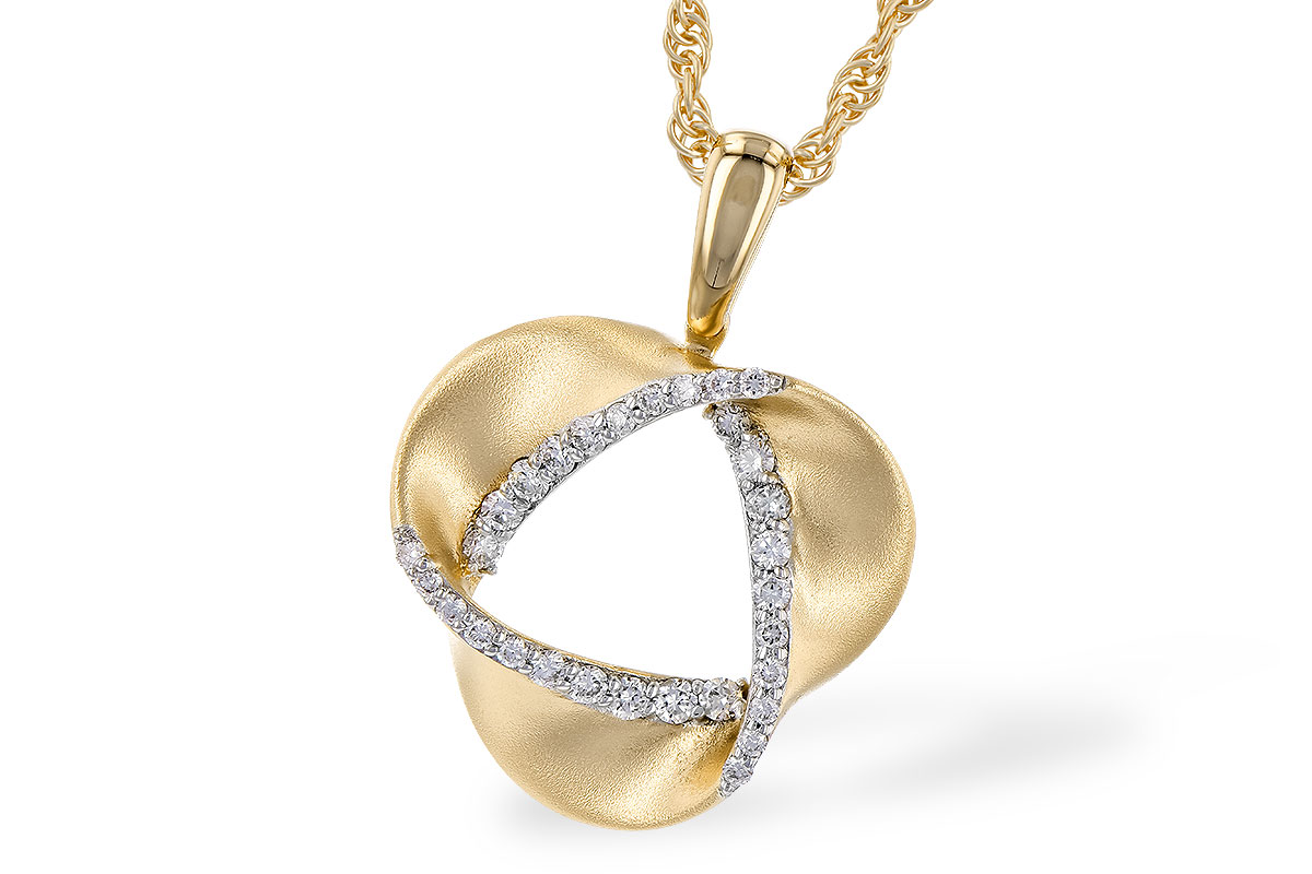 E327-72449: NECKLACE .20 TW