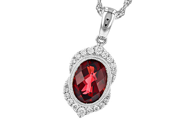 E328-55104: NECK 2.10 GARNET 2.24 TGW
