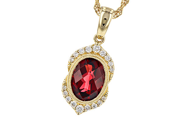E328-55104: NECK 2.10 GARNET 2.24 TGW