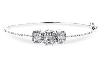 E328-56076: BANGLE .24 BAG 1.00 TW