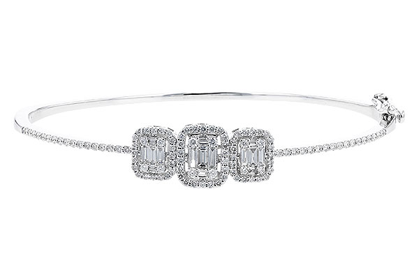 E328-56076: BANGLE .24 BAG 1.00 TW