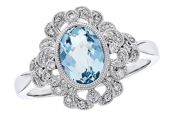 E328-56967: LDS RG .98 AQUA 1.14 TGW (8x6MM AQ)