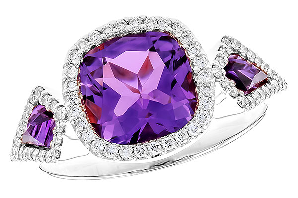 E328-57858: LDS RG 1.98 TW AMETHYST 2.24 TGW