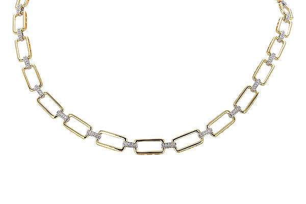 E328-61531: NECKLACE .50 TW (17")