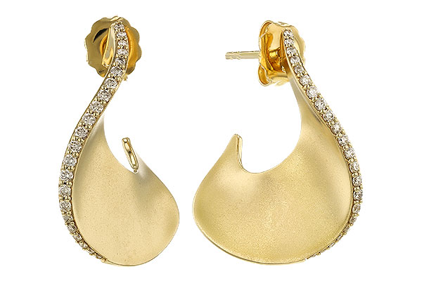 E329-46040: EARRINGS .25 TW