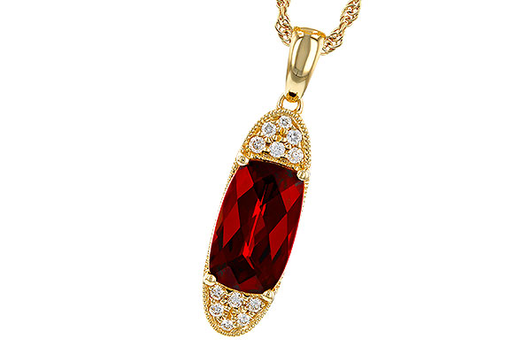E329-52376: NECK 2.45 GARNET 2.55 TGW