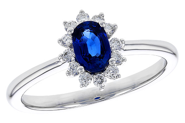 E329-53358: LDS RG .55 SAPPHIRE .71 TGW (6x4MM SAPP)