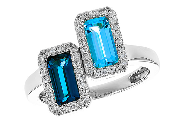E329-54195: LDS RG 1.68 TW BLUE TOPAZ 1.90 TGW
