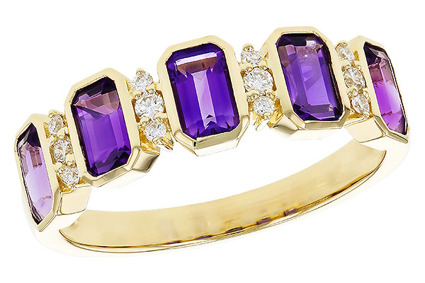 E329-54213: LDS RG 1.18 TW AMETHYST 1.30 TGW