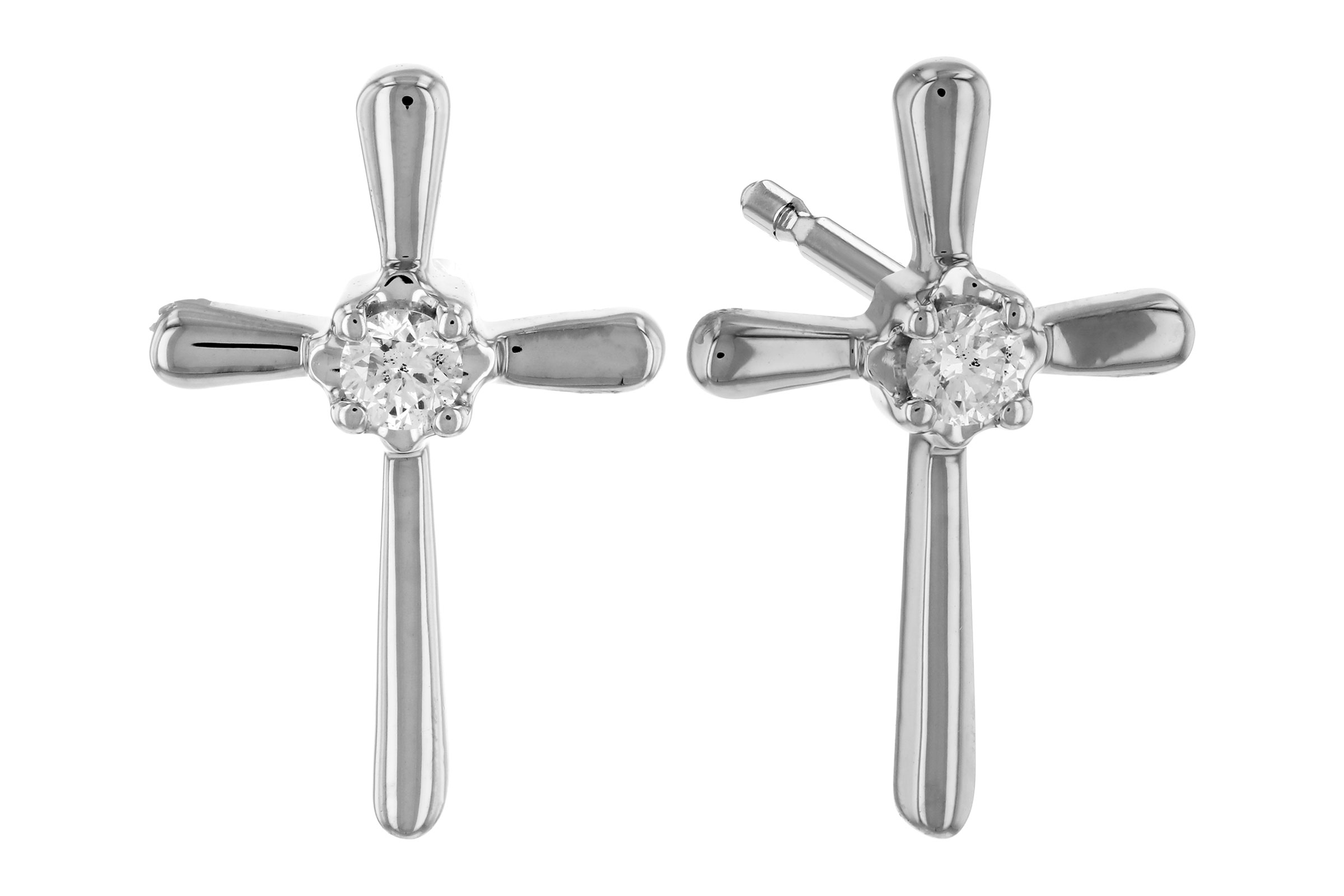 E330-37849: EARRINGS .04 TW