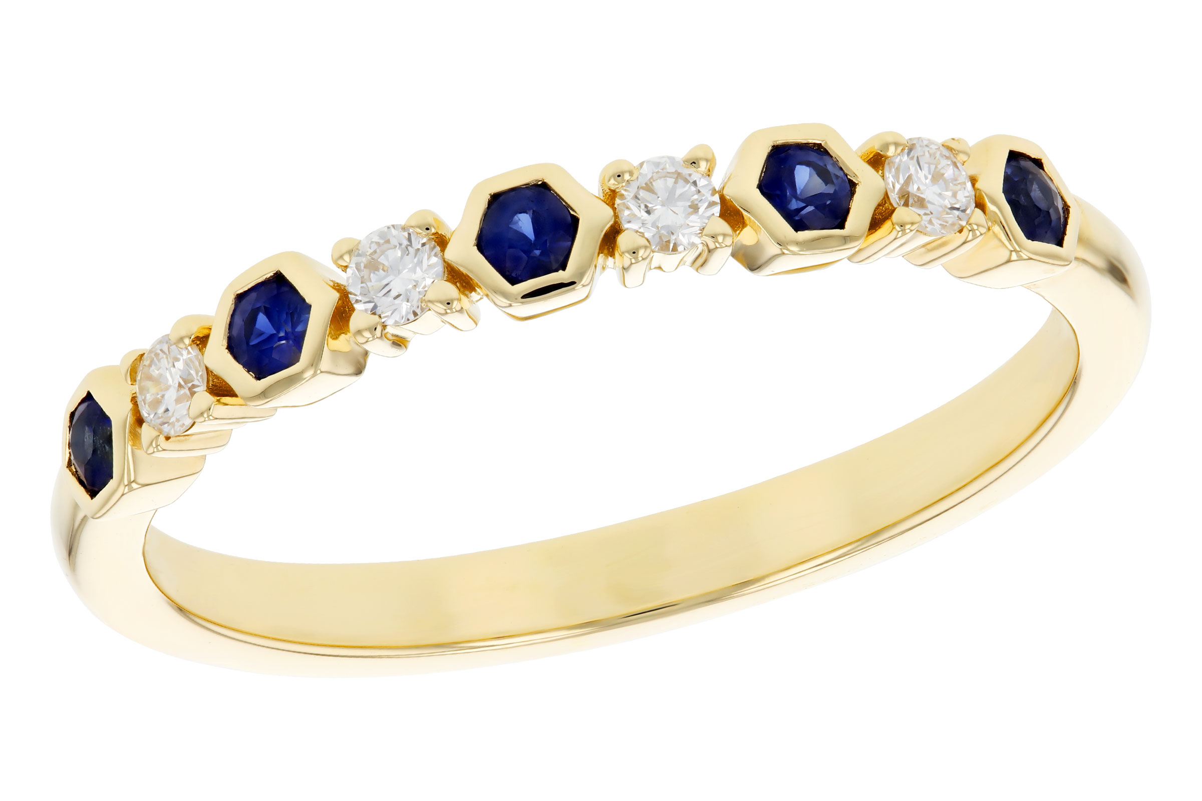 E330-39676: LDS WED RG .14 TW SAPPHIRE .24 TGW