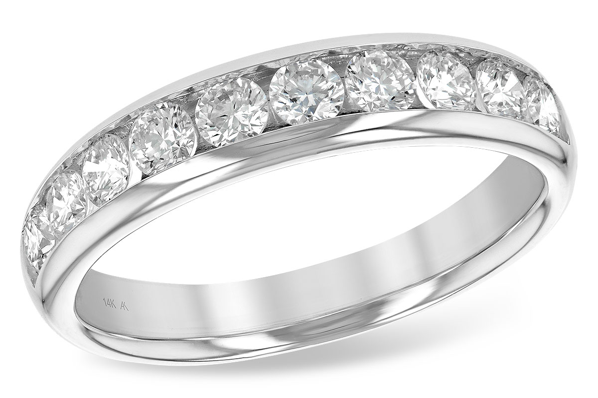F147-69704: LDS WED RG .75 TW (10 STONES)