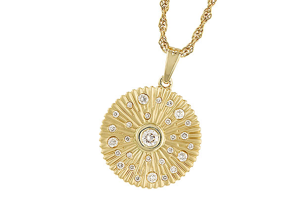 F238-58813: NECKLACE .24 TW