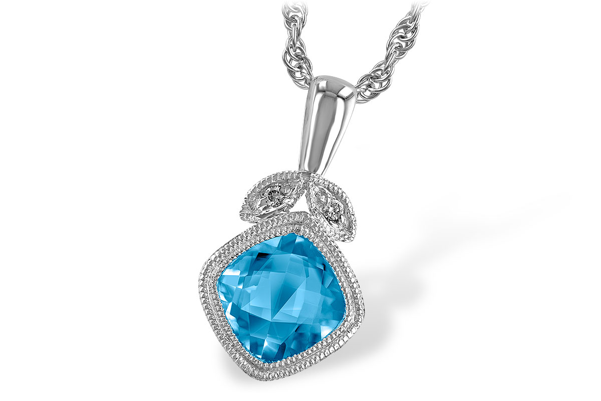 F241-34222: NECK 1.05 BLUE TOPAZ 1.06 TGW