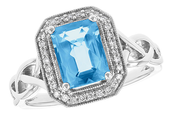 F242-21467: LDS RG 1.77 BLUE TOPAZ 1.88 TGW