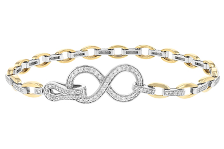 F243-13349: BRACELET 1.00 TW (YG & WG)