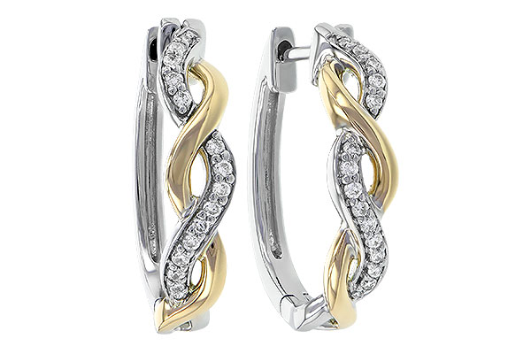 F244-00622: EARRINGS .15 TW