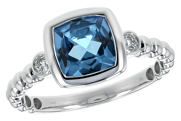 F244-02422: LDS RG 1.57 BLUE TOPAZ 1.65 TGW
