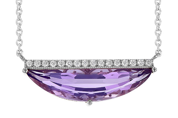 F244-96958: NECK 2.18 AMETHYST 2.28 TGW