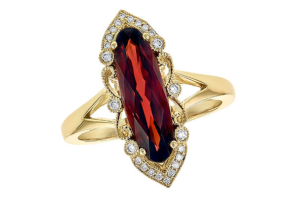 F244-96976: LDS RG 2.58 GARNET 2.70 TGW