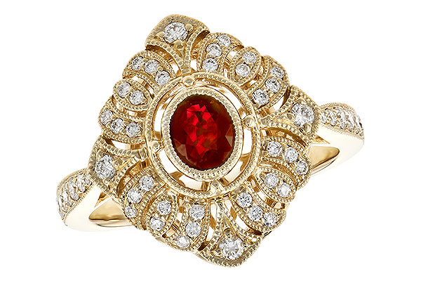 F327-66940: LDS RG .42 RUBY .80 TGW (5x4MM RUBY)