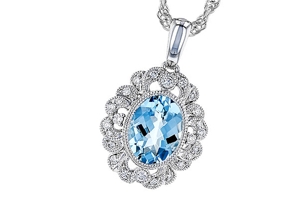 F328-56967: NECK .98 AQUA 1.12 TGW (8x6MM AQ)