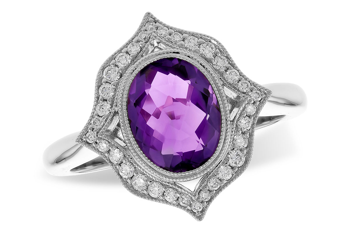 F328-61522: LDS RG 1.52 AMETHYST 1.70 TGW (9x7MM AMY)