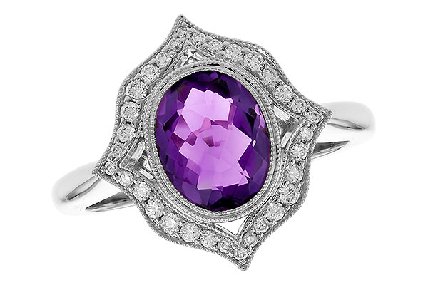 F328-61522: LDS RG 1.52 AMETHYST 1.70 TGW (9x7MM AMY)
