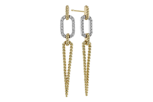 F329-47858: EARRINGS .20 TW