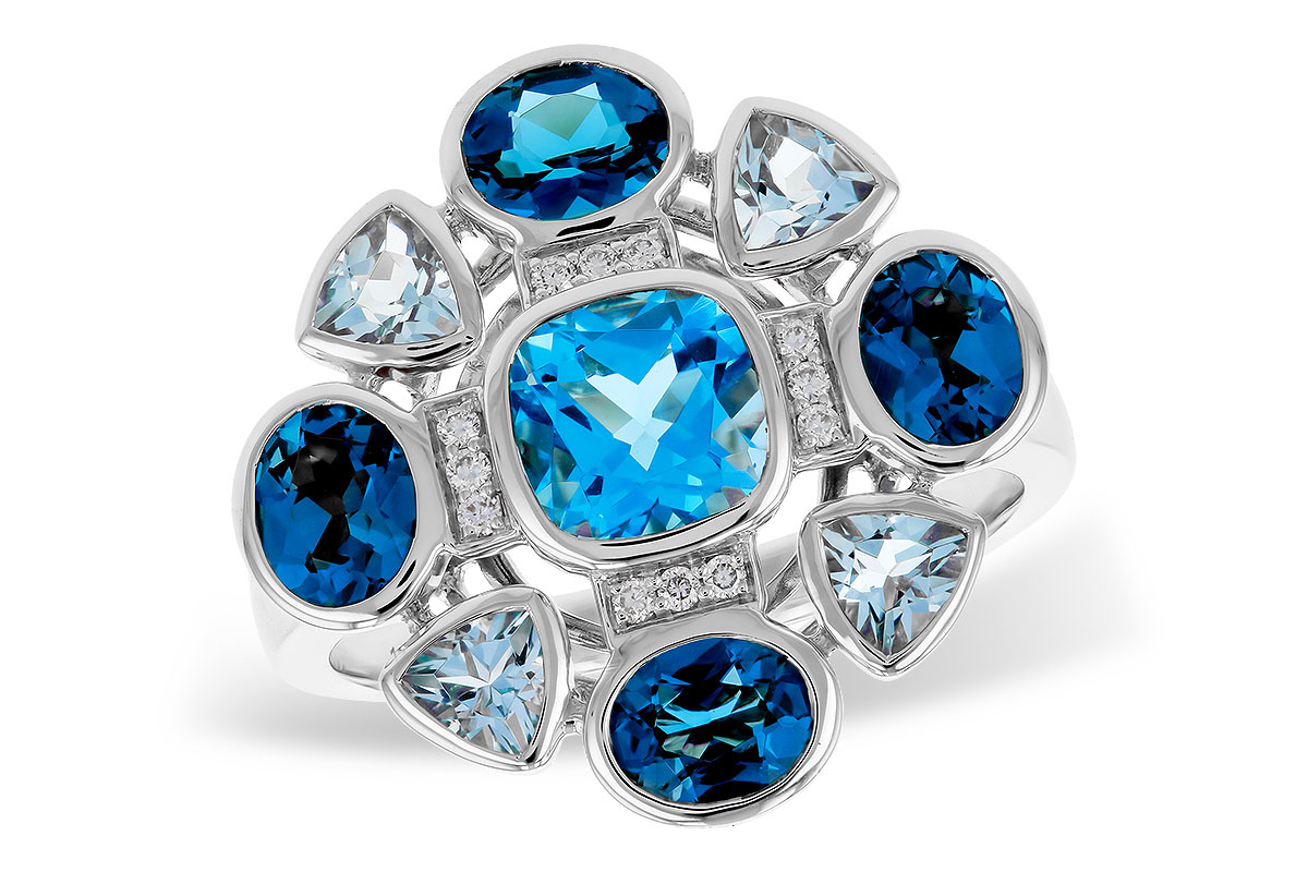 F329-48740: LDS RG 3.19 TW BLUE TOPAZ 3.25 TGW