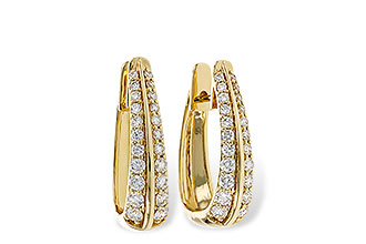 F329-48804: EARRINGS 1.00 TW