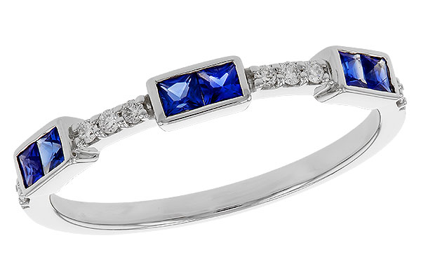 F329-49722: LDS WED RG .36 SAPPHIRE .43 TGW