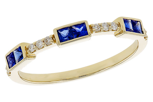 F329-49722: LDS WED RG .36 SAPPHIRE .43 TGW