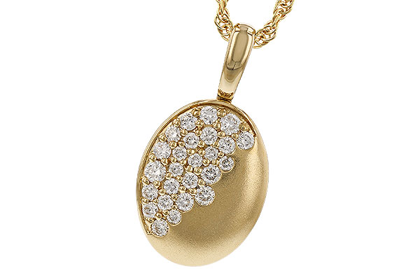 F329-52376: NECKLACE .33 TW