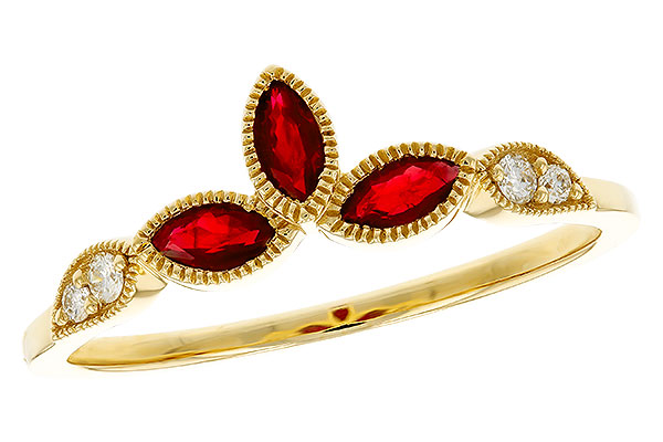 F329-52422: ENHANCER .29 TW RUBY .35 TGW