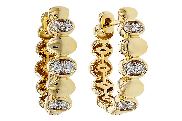 F329-54258: EARRINGS .36 TW