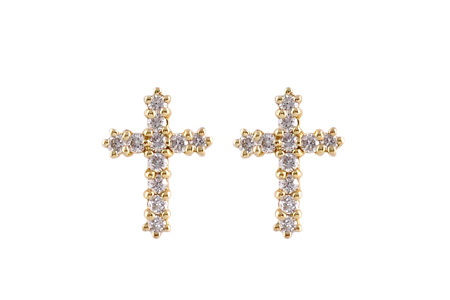 G054-98785: EARRINGS .15 TW