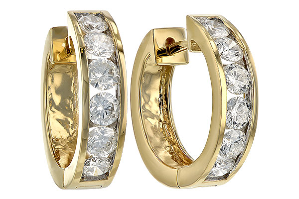 G055-84267: EARRINGS 2.00 TW