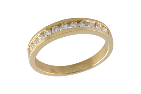 G237-72431: LDS DIA WED RG .37 TW